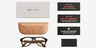 Ray-Ban Meta (Gen 3) Aviator Polished Havana Plastic from EyeBuyDirect