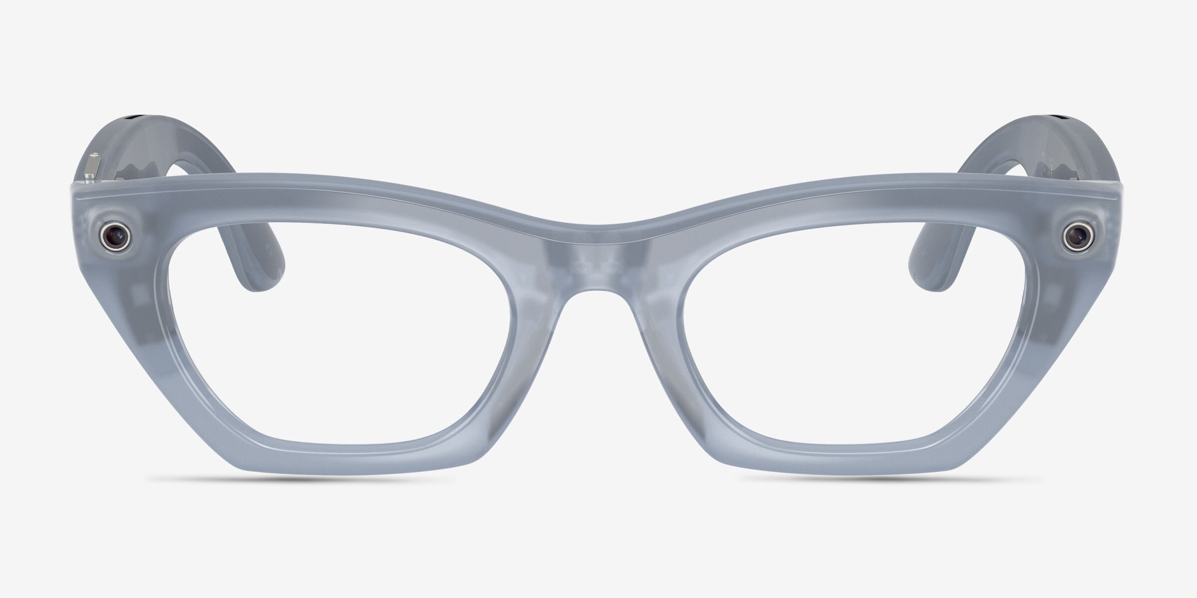 Ray-Ban Meta (Gen 3) Zena - Cat Eye Polished Milky Gray Lilac