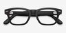 Ray-Ban Meta Audio Burbank Matte Black Plastic from EyeBuyDirect, Closed View