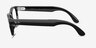 Ray-Ban Meta Audio Burbank Shiny Black Plastic from EyeBuyDirect, Side View