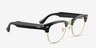 Ray-Ban Meta Audio Clubmaster Shiny Black On Gold Metal from EyeBuyDirect