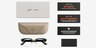 Ray-Ban Meta Audio Clubmaster Shiny Black On Gold Metal from EyeBuyDirect