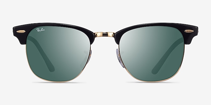Ray-Ban RB3016 Clubmaster Black Acetate Sunglass Frames