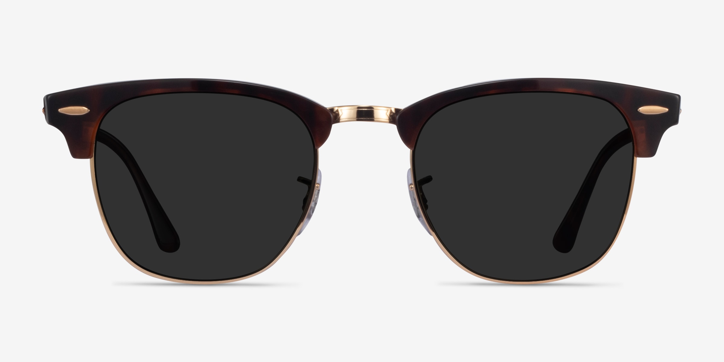 Gold clubmaster sunglasses online