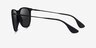 Ray-Ban RB4171 Erika Black PlasticSunglass Frames from EyeBuyDirect, Side View