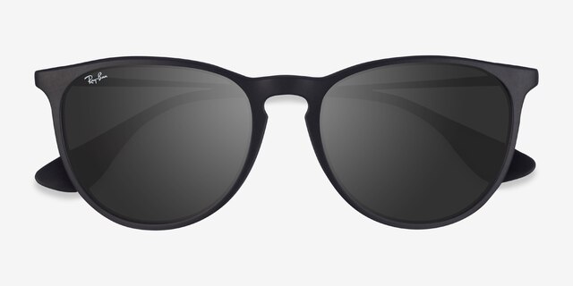 Ray-Ban RB4171 Erika Black PlasticSunglass Frames from EyeBuyDirect, Closed View