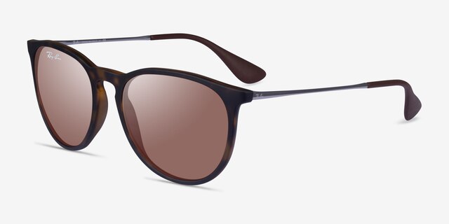 Ray-Ban RB4171 Erika Tortoise MetalSunglass Frames from EyeBuyDirect, Angle View