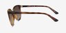 Vogue Eyewear VO5230S Dark Tortoise MetalSunglass Frames from EyeBuyDirect, Side View