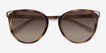 Vogue Eyewear VO5230S Dark Tortoise MetalSunglass Frames from EyeBuyDirect, Closed View