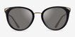 Vogue Eyewear VO5230S Black MetalSunglass Frames from EyeBuyDirect, Front View