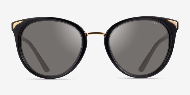 Vogue Eyewear VO5230S Black MetalSunglass Frames from EyeBuyDirect, Front View