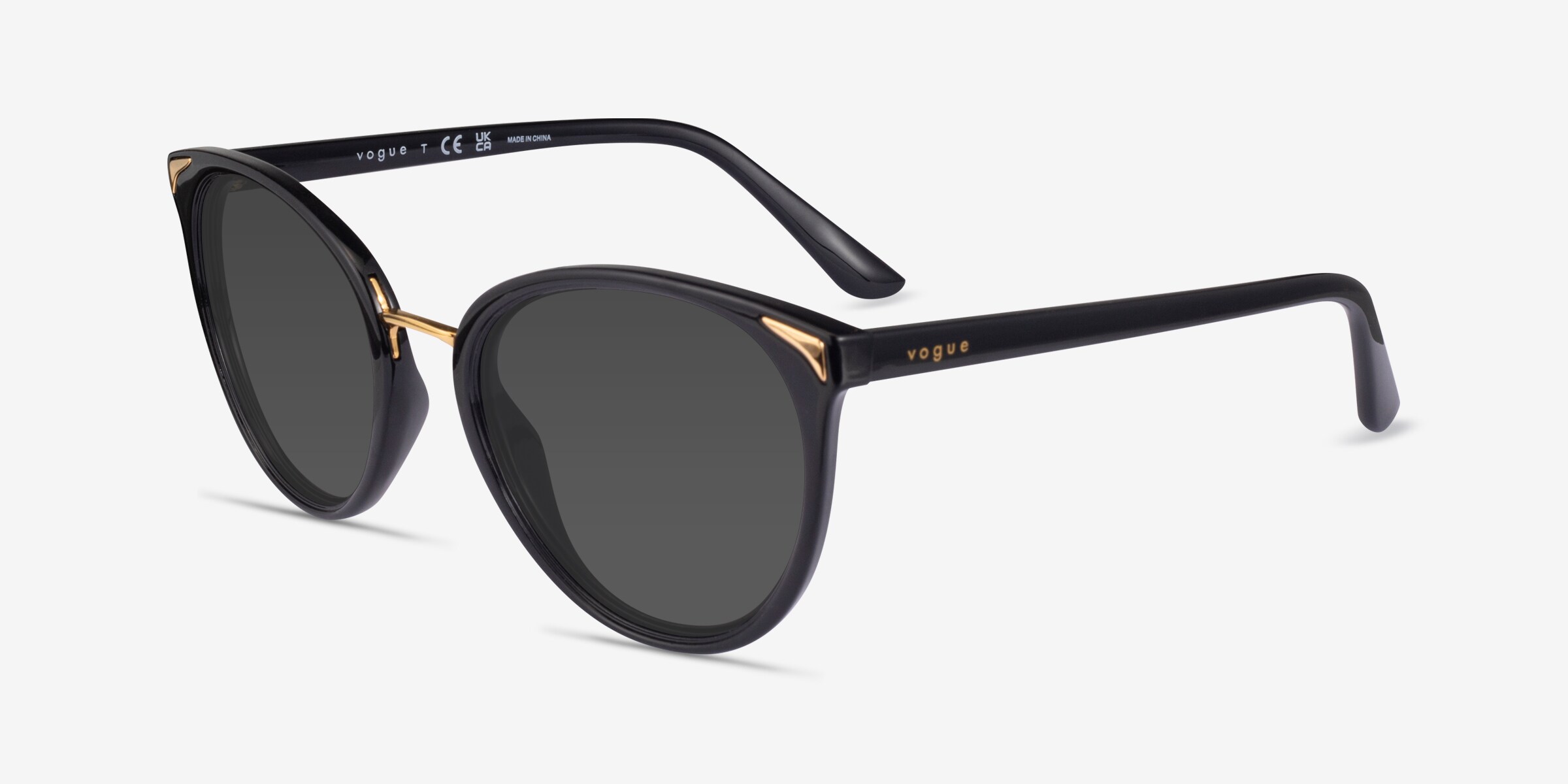 Vogue Eyewear VO5230S - Cat Eye Dark Tortoise Frame  display picture 1