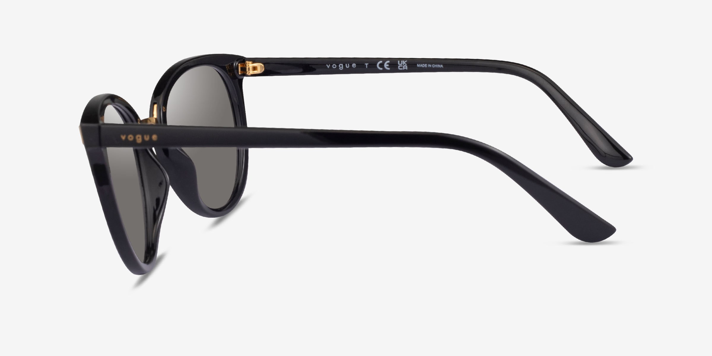 Vogue Eyewear VO5230S - Cat Eye Dark Tortoise Frame  display picture 3
