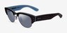 Ray-Ban RB0316S Tortoise Gunmetal MetalSunglass Frames from EyeBuyDirect, Angle View