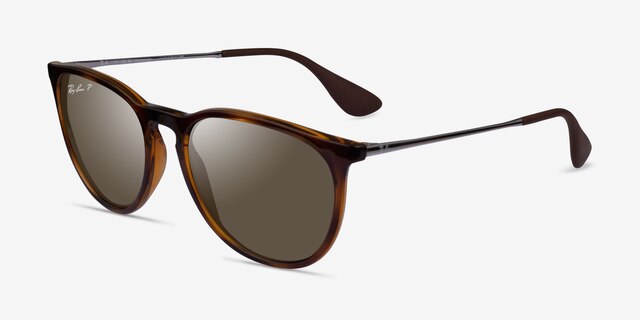 Ray-Ban RB4171 Erika Light Tortoise MetalSunglass Frames from EyeBuyDirect, Angle View