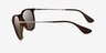 Ray-Ban RB4171 Erika Light Tortoise MetalSunglass Frames from EyeBuyDirect, Side View