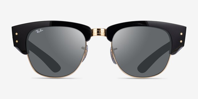 Ray-Ban RB0316S Noir MétalSoleil de Lunette de vue d'EyeBuyDirect, Vue de Face