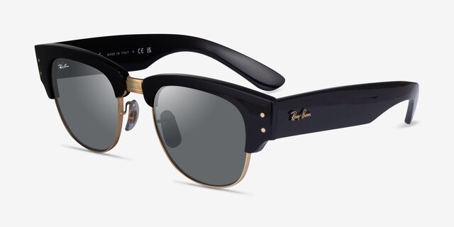 Ray-Ban RB0316S Noir MétalSoleil de Lunette de vue d'EyeBuyDirect, Vue d'Angle