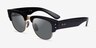 Ray-Ban RB0316S Noir MétalSoleil de Lunette de vue d'EyeBuyDirect, Vue d'Angle