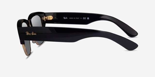 Ray-Ban RB0316S Noir MétalSoleil de Lunette de vue d'EyeBuyDirect, Vue de Côté