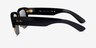 Ray-Ban RB0316S Noir MétalSoleil de Lunette de vue d'EyeBuyDirect, Vue de Côté