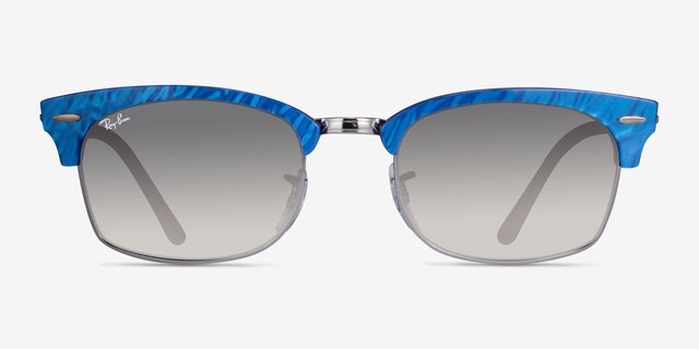 Ray-Ban RB3916 Blue Brown AcetateSunglass Frames from EyeBuyDirect, Front View