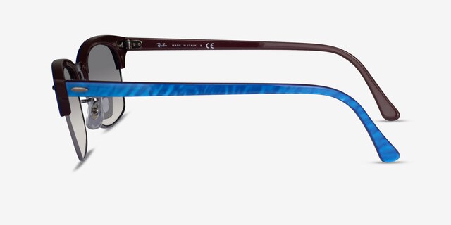 Ray-Ban RB3916 Blue Brown AcetateSunglass Frames from EyeBuyDirect, Side View