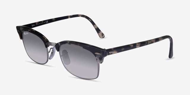 Ray-Ban RB3916 Gray Tortoise AcetateSunglass Frames from EyeBuyDirect, Angle View