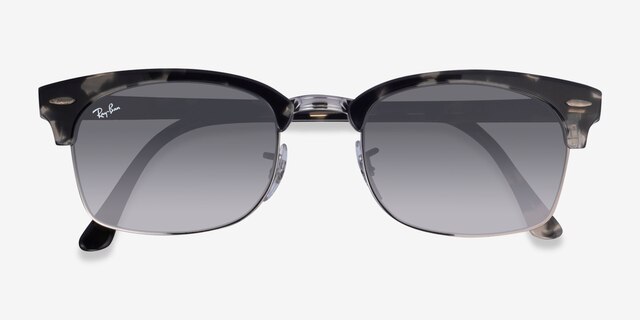 Ray-Ban RB3916 Gray Tortoise AcetateSunglass Frames from EyeBuyDirect, Closed View