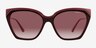 Vogue Eyewear VO5521S Red Purple MetalSunglass Frames from EyeBuyDirect, Front View