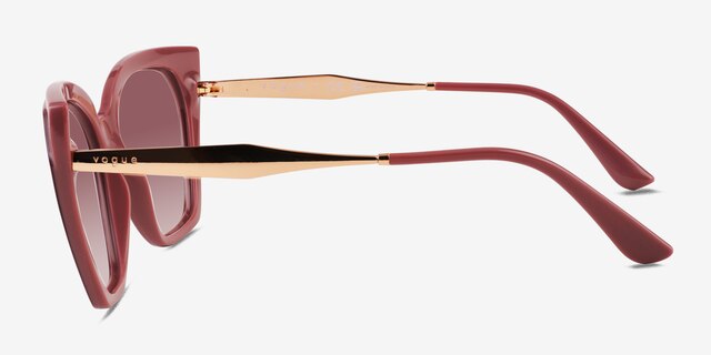 Vogue Eyewear VO5521S Red Purple MetalSunglass Frames from EyeBuyDirect, Side View