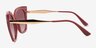 Vogue Eyewear VO5521S Red Purple MetalSunglass Frames from EyeBuyDirect, Side View
