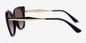 Vogue Eyewear VO5521S Purple Blue MetalSunglass Frames from EyeBuyDirect, Side View