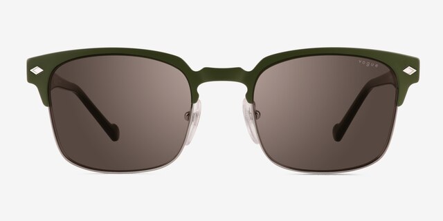 Vogue Eyewear VO4194S Matte Green MetalSunglass Frames from EyeBuyDirect, Front View