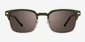 Vogue Eyewear VO4194S Matte Green MetalSunglass Frames from EyeBuyDirect, Front View