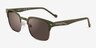 Vogue Eyewear VO4194S Matte Green MetalSunglass Frames from EyeBuyDirect, Angle View