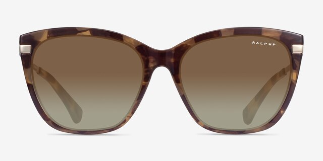 Ralph RA5267 Tortoise PlasticSunglass Frames from EyeBuyDirect, Front View
