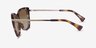 Ralph RA5267 Tortoise PlasticSunglass Frames from EyeBuyDirect, Side View
