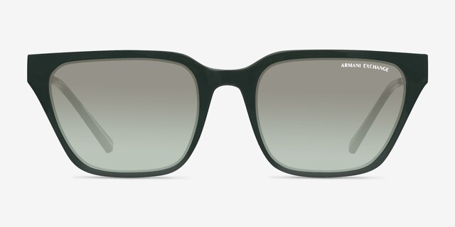 Armani Exchange AX4158S Green Eco-friendlySunglass Frames from EyeBuyDirect, Front View