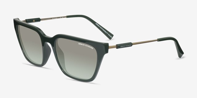 Armani Exchange AX4158S Green Eco-friendlySunglass Frames from EyeBuyDirect, Angle View