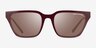 Armani Exchange AX4158S Burgundy Plastic-metalSunglass Frames from EyeBuyDirect, Front View