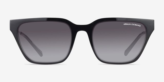 Armani Exchange AX4158S Black Eco-friendlySunglass Frames from EyeBuyDirect, Front View