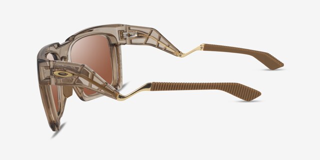 Oakley OO9485 Enigma Ink Transparent Warm Brown Eco-friendlySunglass Frames from EyeBuyDirect, Side View