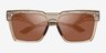 Oakley OO9485 Enigma Ink Transparent Warm Brown Eco-friendlySunglass Frames from EyeBuyDirect, Closed View