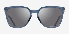 Oakley Sielo SQ Matte Transparent Abyss Plastic-metal Soleil de Lunette de vue d'EyeBuyDirect, Vue de Face