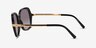 Michael Kors MK2024 Adrianna Ii Noir Acetate-metalSoleil de Lunette de vue d'EyeBuyDirect, Vue de Côté