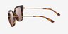 Michael Kors MK2231U St.Barths Écaille Noire Plastic-metalSoleil de Lunette de vue d'EyeBuyDirect, Vue de Côté