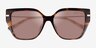 Michael Kors MK2231U St.Barths Écaille Noire Plastic-metalSoleil de Lunette de vue d'EyeBuyDirect, Vue Rapprochée