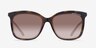 Michael Kors MK2079U Zermatt Dark Tortoise MetalSunglass Frames from EyeBuyDirect, Front View