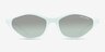 Armani Exchange AX4152SU Opalescent Green MétalSoleil de Lunette de vue d'EyeBuyDirect, Vue de Face
